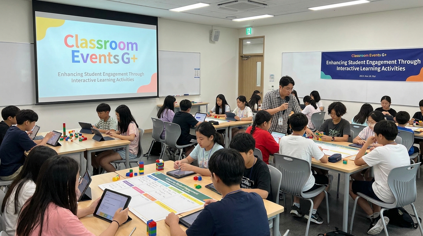 Classroom events g+