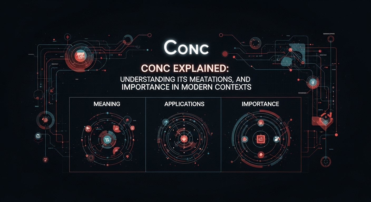 Conc Explained: Understanding Its Meaning, Applications, and Importance in Modern Contexts