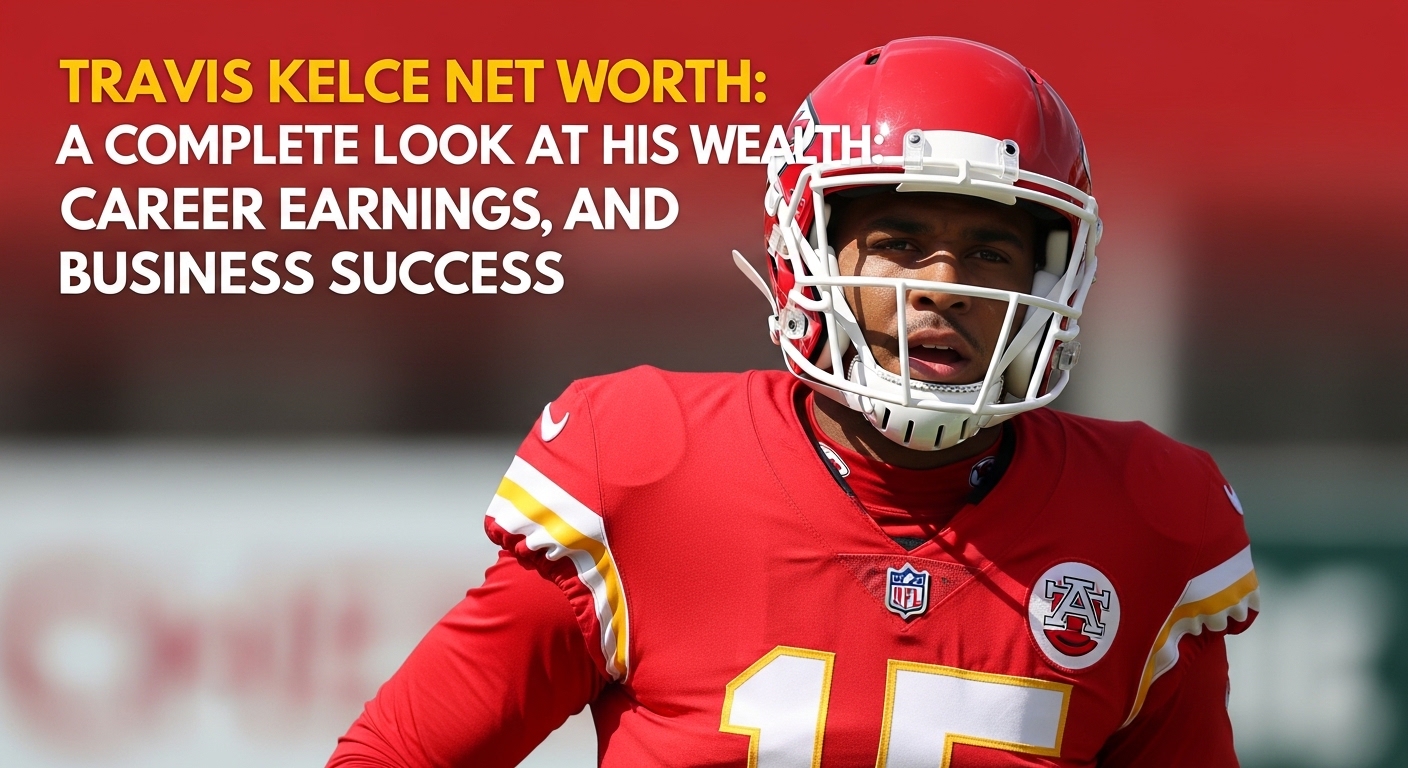 Travis Kelce Net Worth: A Complete Look at His Wealth, Career Earnings, and Business Success