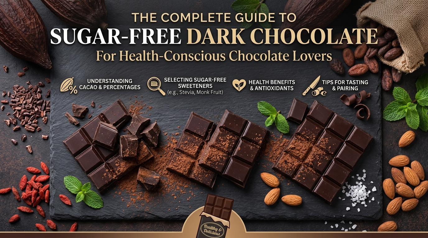sugar free dark chocolate