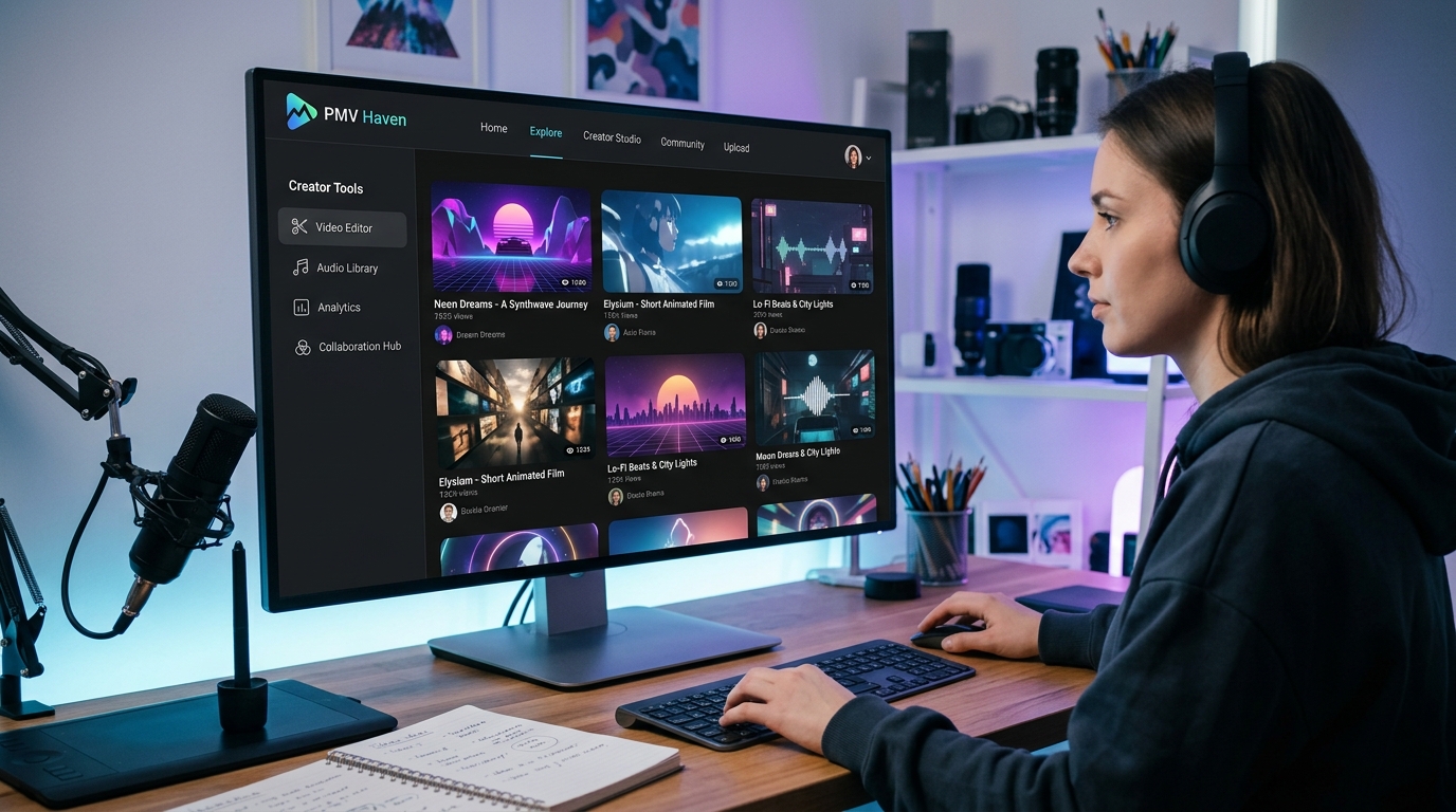 PMV Haven: Exploring a Modern Platform for Digital Entertainment and Creative Content