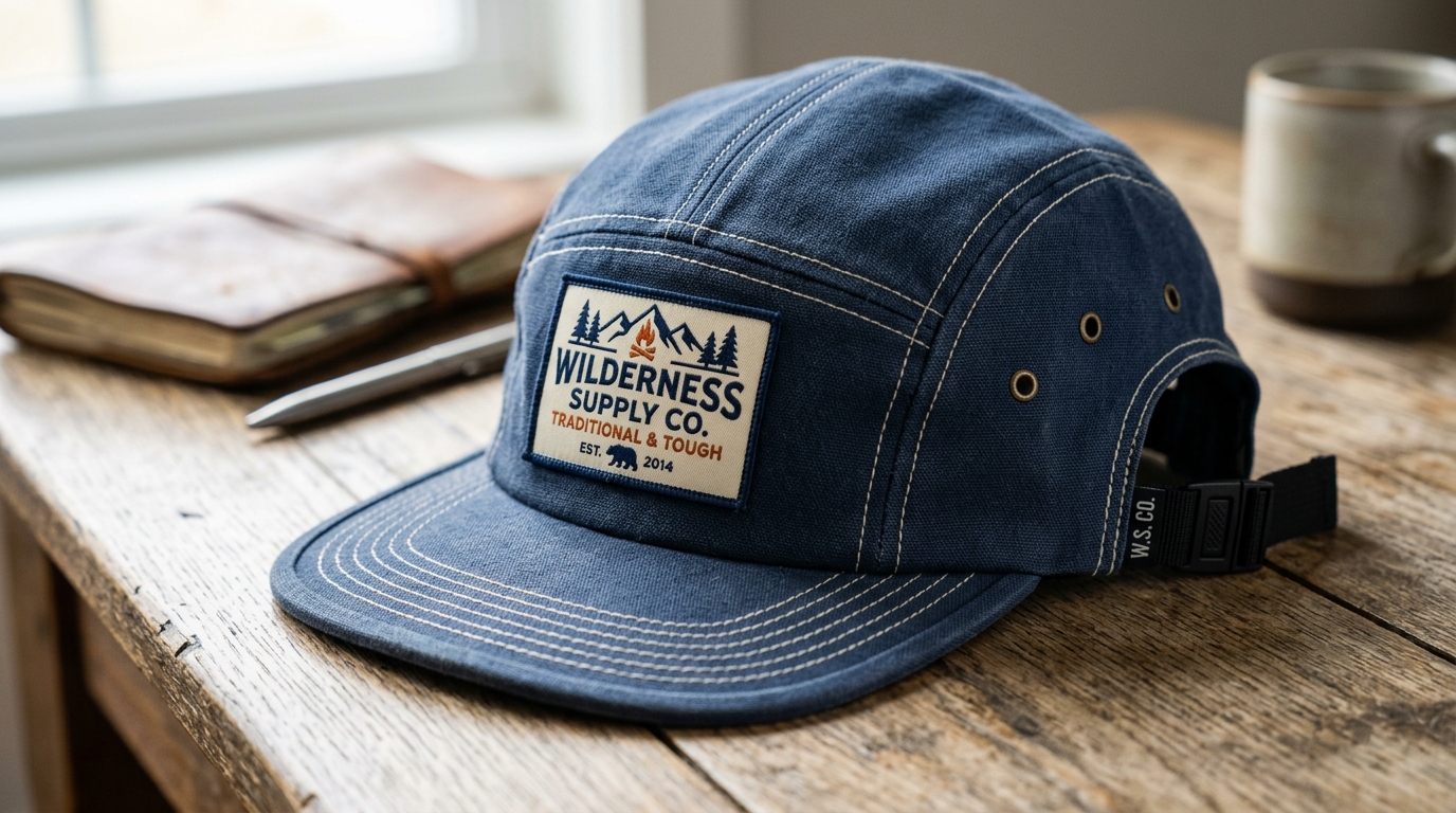 5 panel hat