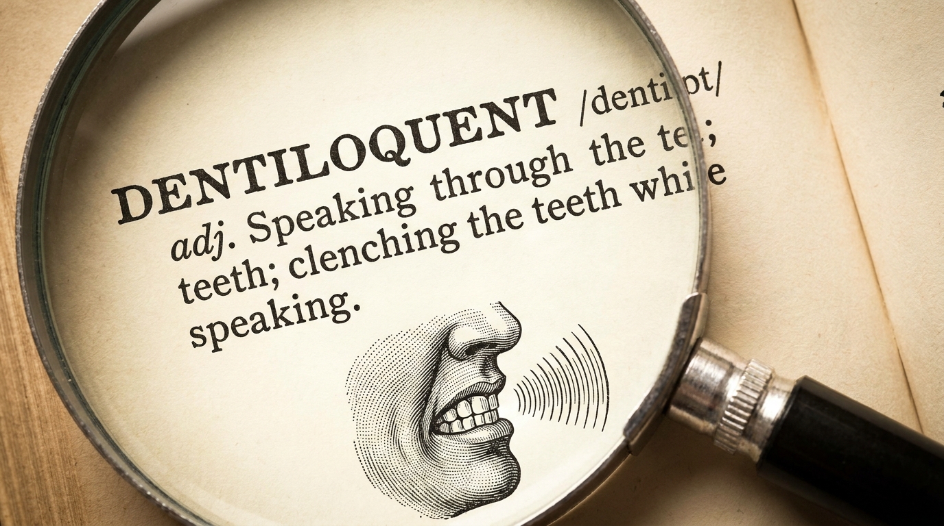 Dentiloquent