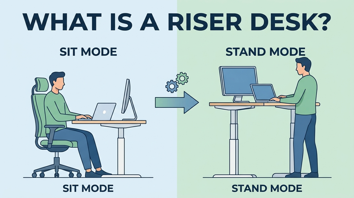 what is a riser desk